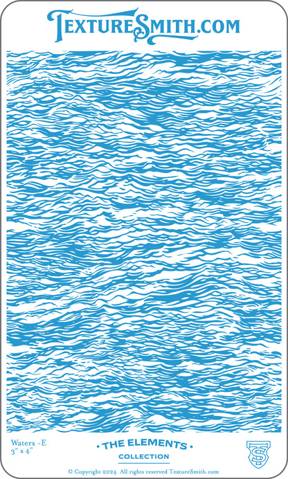 graphic TextureSmith Texture Mat - The Elements Collection - Waters