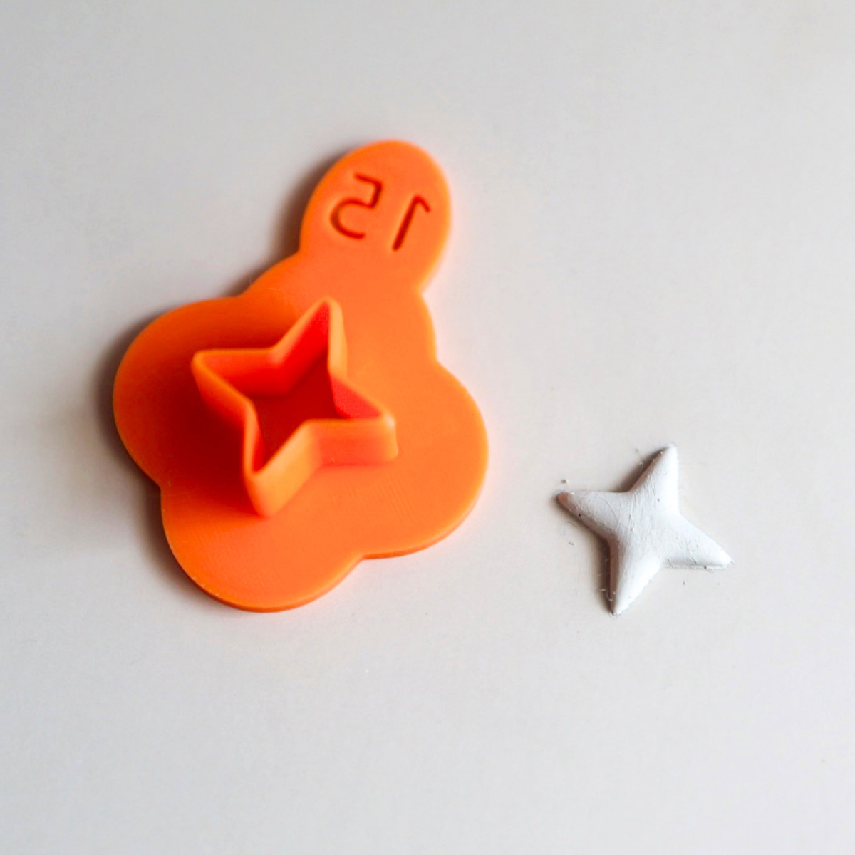 Sully's Clay Micro Cutter - Four Sided Star - Cool Tools