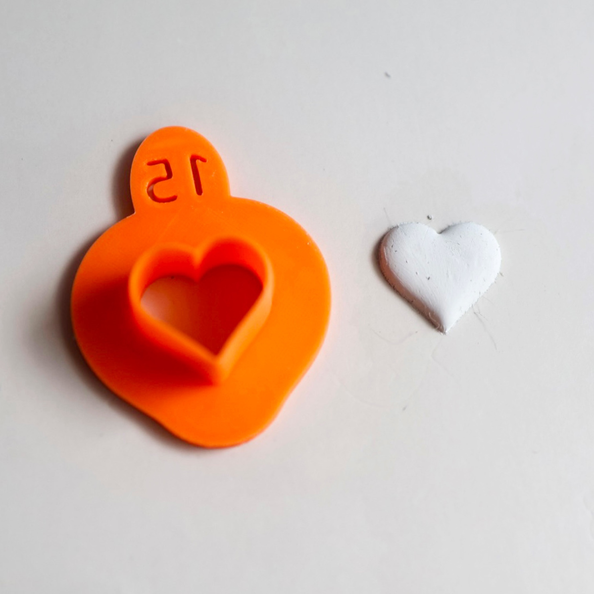 Sully's Clay Micro Cutter - Heart - Cool Tools