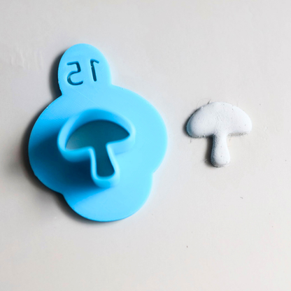 Sully's Clay Micro Cutter - Mushroom - Cool Tools