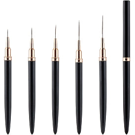 Fine Tip Brushes - Set/5 - Cool Tools