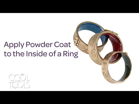 video Apply Powder Coat to the Inside of a Ring by Karen Trexler | Cool Tools