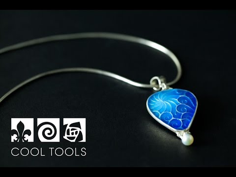 video Cool Tools: Basse-taille Enamel Necklace by Pam East