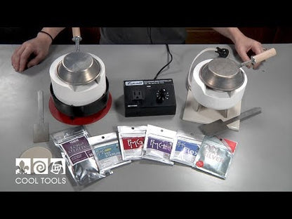 Deluxe Metal Clay Starter Tool Kit with UltraLite Studio Kiln