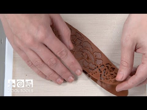 video - Cool Tools | Cyprus Copper Clay Garden Rose Cuff Two Ways by Karen Trexler
