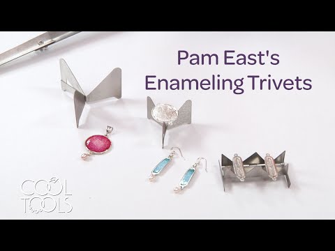 Video Cool Tools | Pam East's Enameling Trivets with Pam East