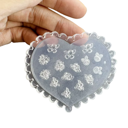 Mini Silicone Jewelry Mold - Rose Bouquet - Cool Tools