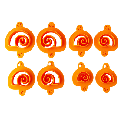Sully's Clay Embossing Cutter - Mirrored Shell