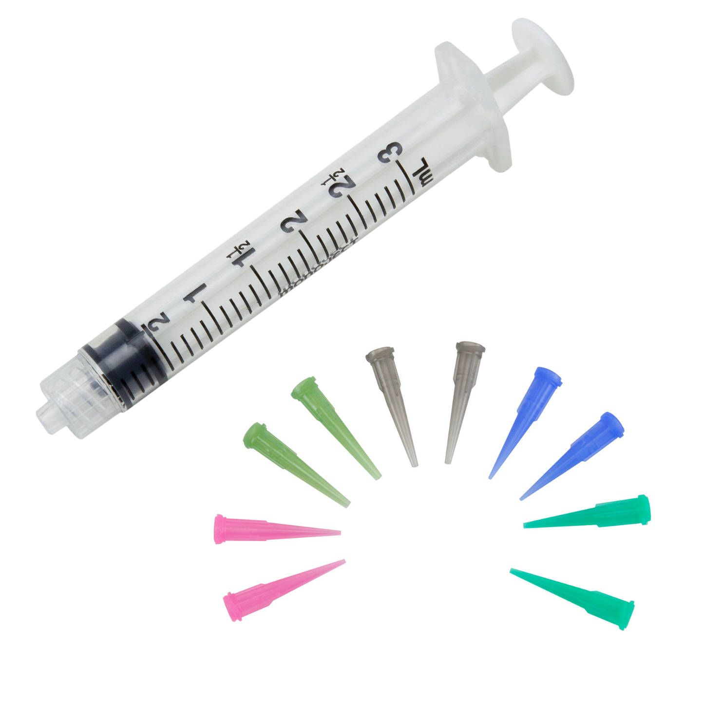 3 ml Empty Plastic Syringe - Cool Tools