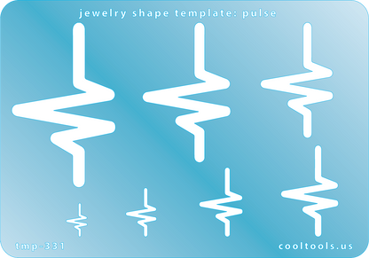  Blue plastic Jewelry Shape Template - Pulse Our special surface makes it easy to find these templates on your workbench, but allows clarity for positioning. Includes 7 shapes. Sizes are from 10.5mm to 56.5mm.