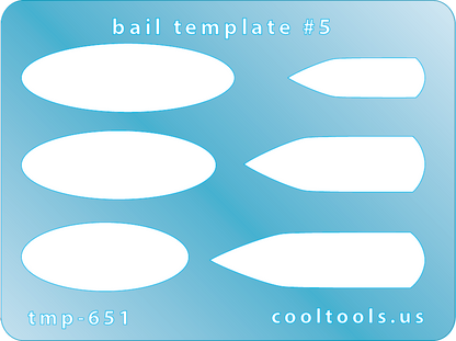 blue plastic Bail Template #5

Bail Templates provide a quick and easy way to add your favorite shaped bail to any project. These handy templates are mini sized, measuring 2-1/4'' x 3''.

Includes 6 shapes. Sizes are from 22mm to 35.5mm.