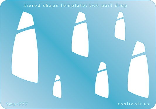 Blue plastic Tiered Shape Template - Two Part Drop


Includes 6 shapes. Sizes are from 18.5mm to 58mm.