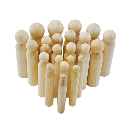 Dapping Punch Set - Wooden - 24 piece