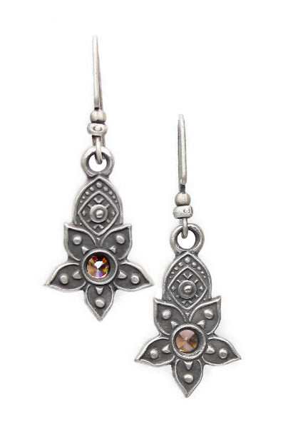 Wanaree Tanner Signature Texture Plate - Metamorphosis Set 3 silver earrings