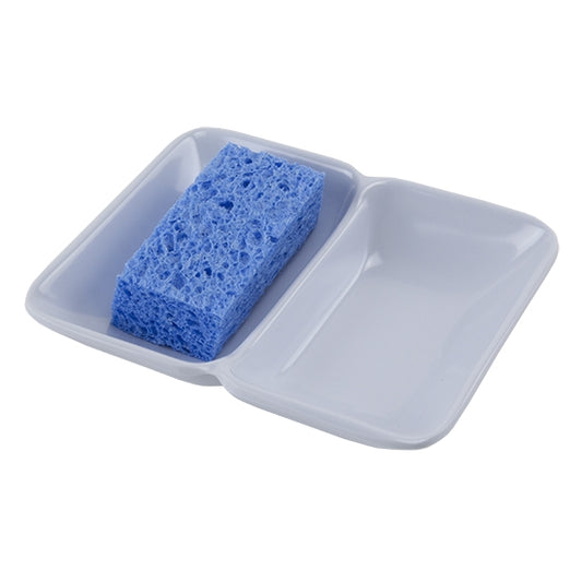 The Wick-Away - 2 sided container with blue sponge