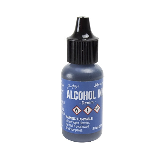 Bottle of Tim Holtz® Adirondack® Alcohol Ink - Denim