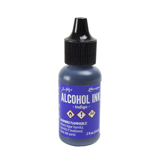 Bottle of Tim Holtz® Adirondack® Alcohol Ink - Indigo