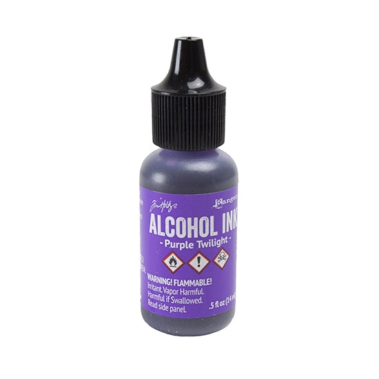 Bottle of Tim Holtz® Adirondack® Alcohol Ink - Purple Twilight