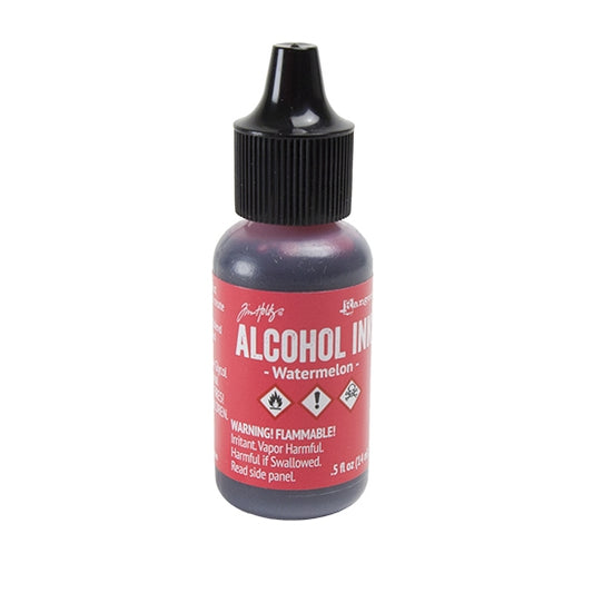 Bottle of Tim Holtz® Adirondack® Alcohol Ink - Watermelon