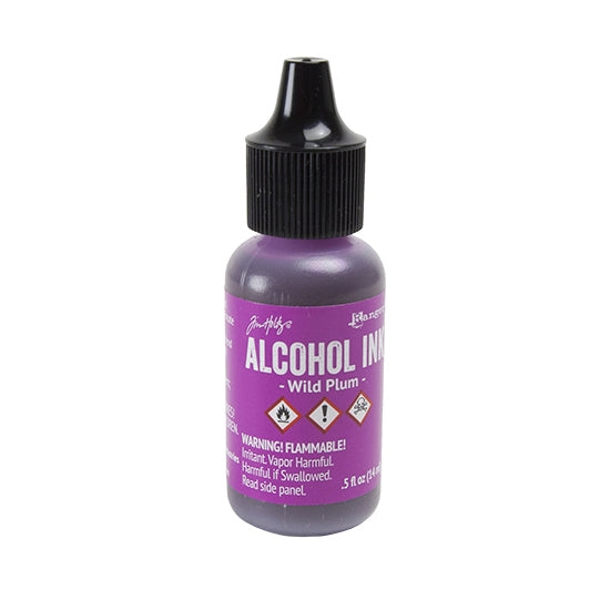 Bottle of Tim Holtz® Adirondack® Alcohol Ink - Wild Plum