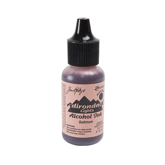 Bottle of Tim Holtz® Adirondack® Alcohol Ink Lights - Salmon