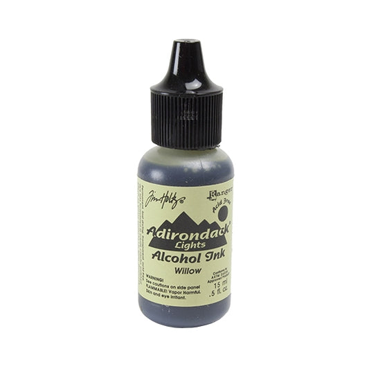 Bottle of Tim Holtz® Adirondack® Alcohol Ink Lights - Willow