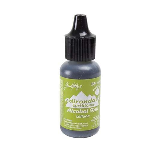 Bottle of Tim Holtz® Adirondack® Alcohol Ink Earthtones - Lettuce