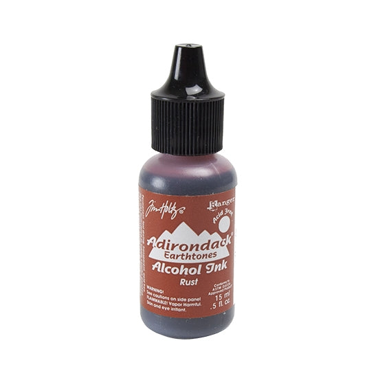 Bottle of Tim Holtz® Adirondack® Alcohol Ink Earthtones - Rust