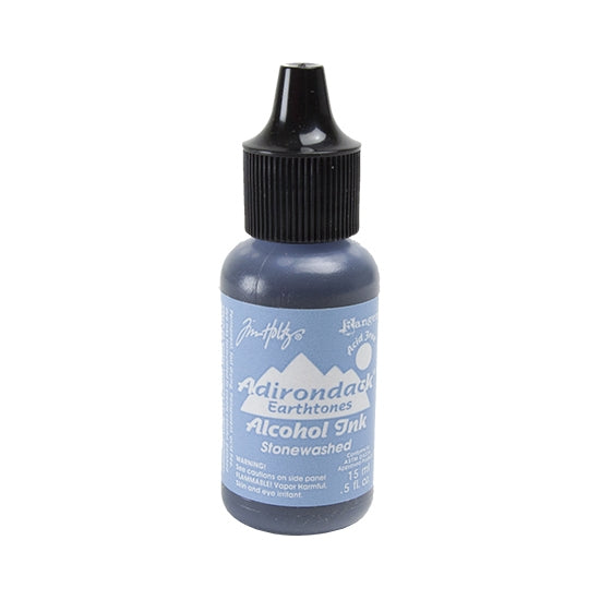 Bottle of Tim Holtz® Adirondack® Alcohol Ink Earthtones - Stonewashed