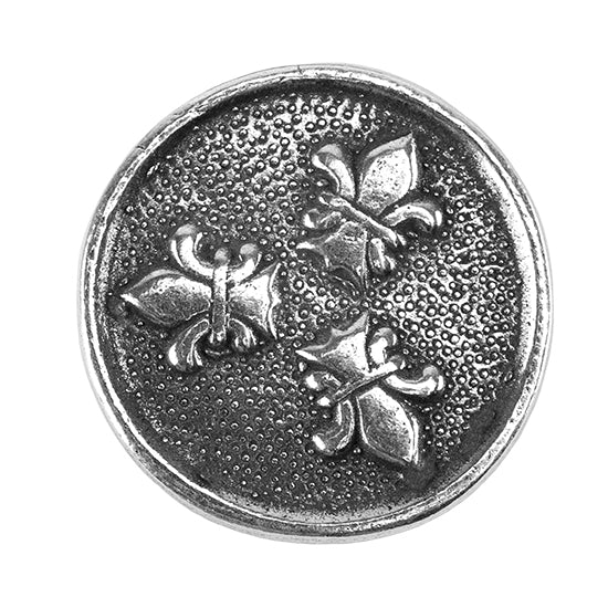 Ready Mold - Fleur de Lis Trio Silver Sample 