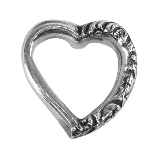 Ready Mold - Charmed Heart Silver Sample 