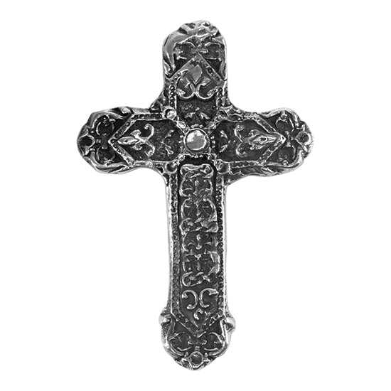 Ready Mold - Embellished Cross Silver Sample 