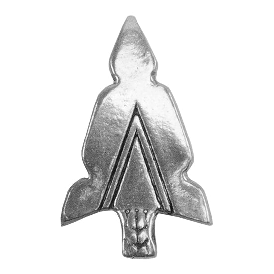 Ready Mold - Arrowhead Pendant  Silver Sample 