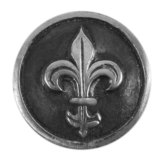 Ready Mold - Fleur de lis Charm Silver Sample 