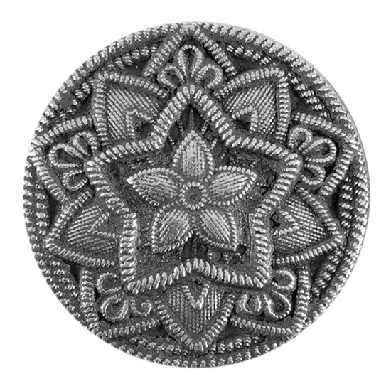 Ready Mold - Embroidered Anemone Silver Sample 