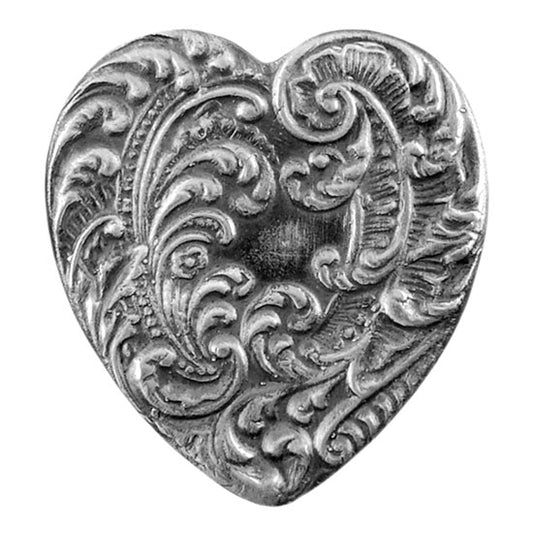 Ready Mold - Victorian Heart Silver Sample 