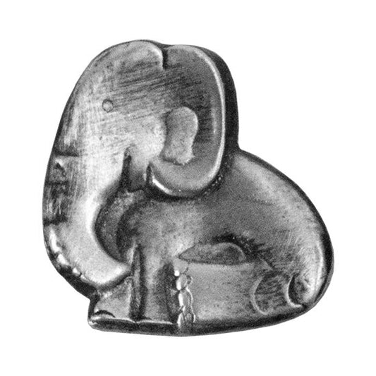 Ready Mold - Sitting Elephant Silver Sample 