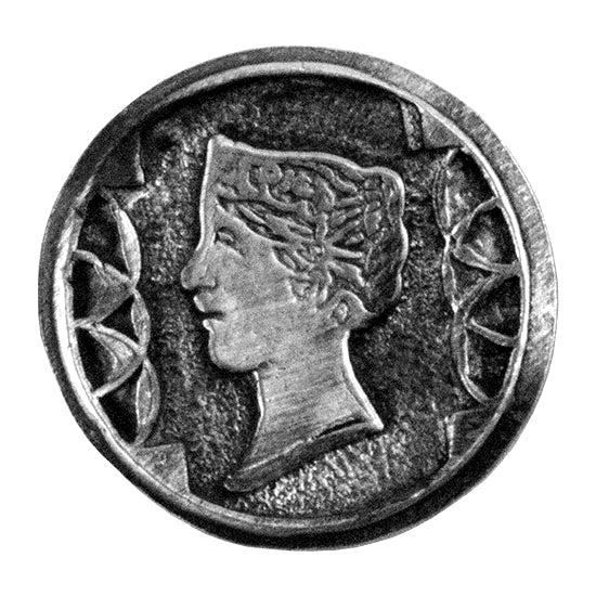 Ready Mold - Small Roman Coin Silver Sample 