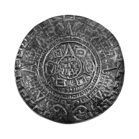 Ready Mold - Aztec Calendar Silver Sample 