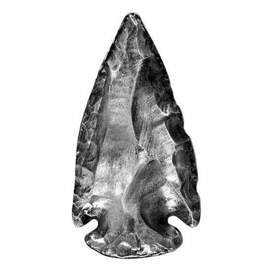 Ready Mold - Medium Arrowhead Silver Sample 