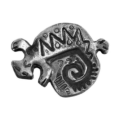 Ready Mold - Southwestern Gecko Silver Sample 