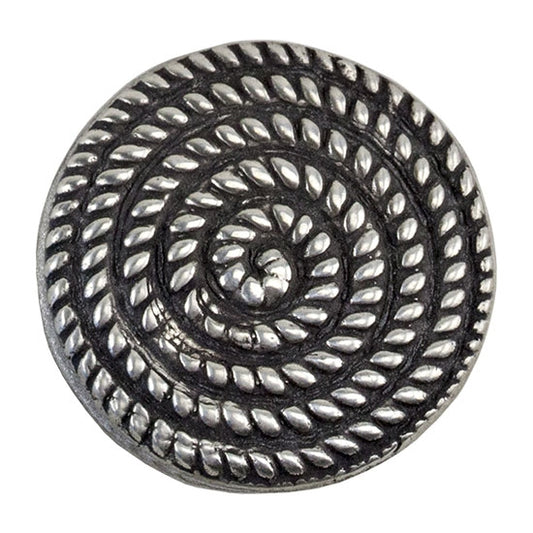 Ready Mold - Hypnotic Spiral Silver Sample 