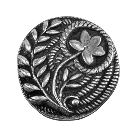 Ready Mold - Fronds and Flowers Silver Sample 