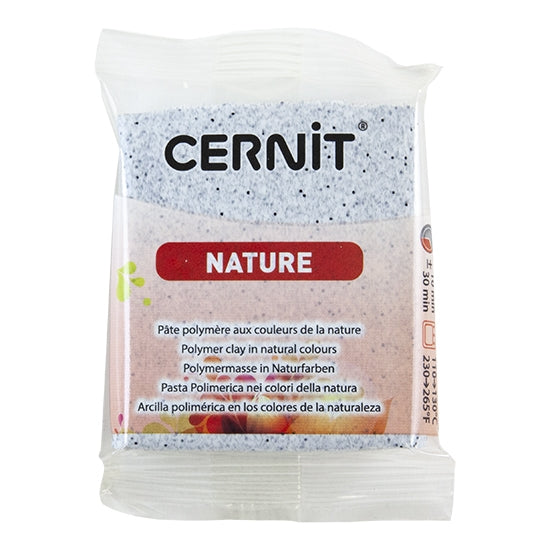 Cernit Nature Polymer Clay - Granite 2oz (56g) block