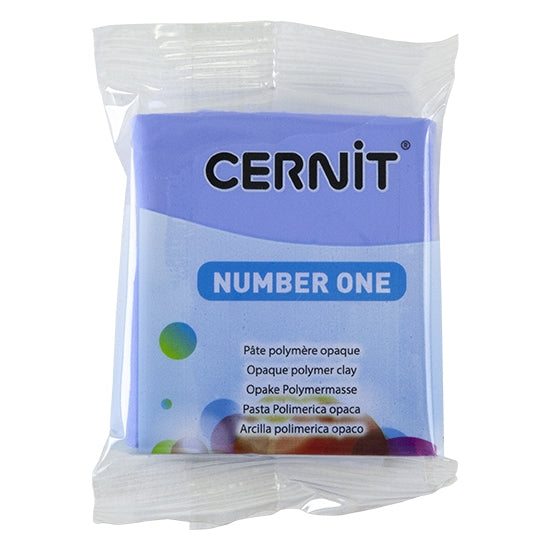 Cernit Number One Polymer Clay - Periwinkle 2oz (56g) block