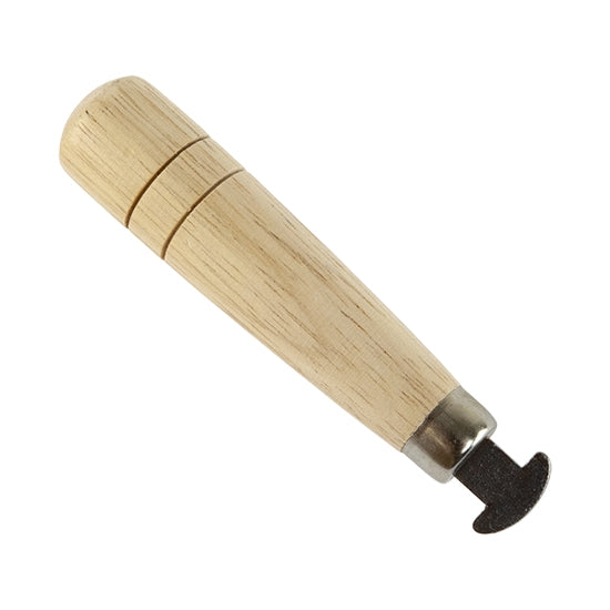 metal Bezel Roller with wood hangle