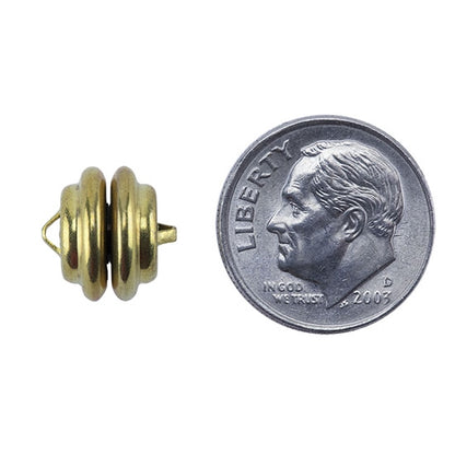 Brass Magnetic Clasp - 1 Set - Cool Tools