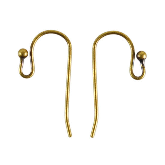 Antique Brass Earwires