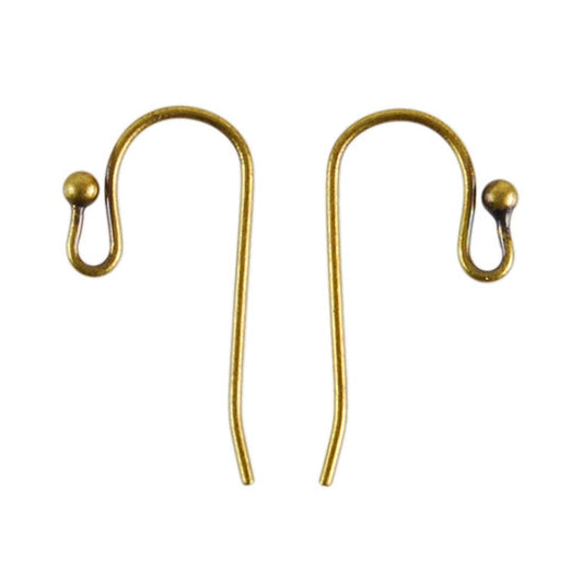 Antique Brass Earwires