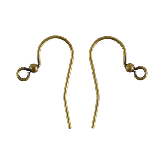 Antique Brass Earwires